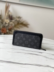 Louis Vuitton Zippy Wallet Trunk Monogram Eclipse Canvas in Grey - Men - Small Leather Goods M80558