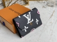 Louis Vuitton Rosalie Coin Purse Autres Toiles Monogram in Black - Small Leather Goods M80755