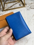 Louis Vuitton Pocket Organizer Epi Leather in Blue - Small Leather Goods M80767