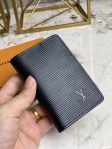 Louis Vuitton Pocket Organizer Epi Leather in Black- Small Leather Goods M80768