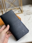 Louis Vuitton Brazza Wallet Epi Leather in Black - Small Leather Goods M80788