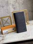 Louis Vuitton Brazza Wallet Epi Leather in Black - Small Leather Goods M80788