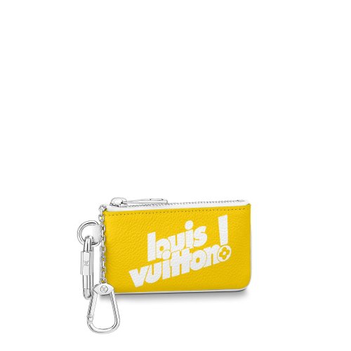 Louis Vuitton Pochette Cle Other Leathers in Yellow - Men - Small Leather Goods M80845