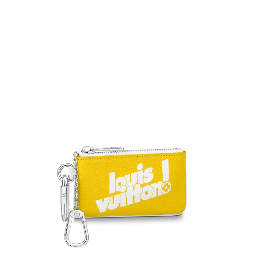 Louis Vuitton Pochette Cle Other Leathers in Yellow - Men - Small Leather Goods M80845