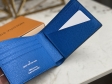 Louis Vuitton Multiple Wallet Monogram Other in Blue - Men - Small Leather Goods M80850