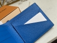 Louis Vuitton Multiple Wallet Monogram Other in Blue - Men - Small Leather Goods M80850