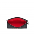 Louis Vuitton Pochette Voyage MM Monogram Eclipse Canvas in Red - Art Of Living - Trunks and Travel M80914
