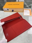 Louis Vuitton Brazza Wallet Monogram Eclipse Canvas in Red - Men - Small Leather Goods M80931