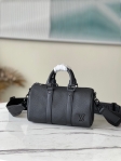 Louis Vuitton Keepall XS LV AEROGRAM in Black - Men - Bags M80950 Louis Vuitton Keepall XS LV AEROGRAM in Black - Men - Bags M80950