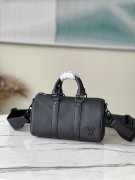 Louis Vuitton Keepall XS LV AEROGRAM in Black - Men - Bags M80950