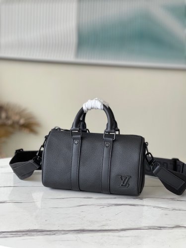 Louis Vuitton Keepall XS LV AEROGRAM in Black - Men - Bags M80950
