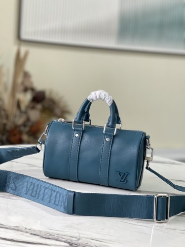Louis Vuitton Keepall XS LV AEROGRAM in Blue - Men - Bags M81003
