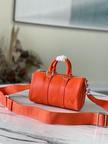 Louis Vuitton Keepall XS LV AEROGRAM in Orange - Men - Bags M81004