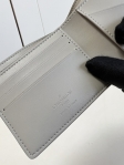 Louis Vuitton Wallet Multiple LV AEROGRAM in Grey - Men - Small Leather Goods M81026