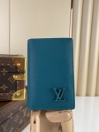 Louis Vuitton Pocket Organizer LV AEROGRAM in Blue - Men - Small Leather Goods M81027