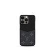 Louis Vuitton IPHONE 13 PRO BUMPER Monogram Eclipse Canvas in Grey - Men - Small Leather Goods M81087