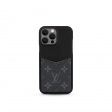 Louis Vuitton Iphone 13 Pro Max Bumper Monogram Eclipse Canvas in Grey - Men - Small Leather Goods M81088