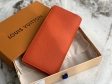 Louis Vuitton Brazza Wallet LV AEROGRAM in Orange - Men - Small Leather Goods M81153