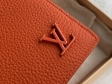 Louis Vuitton Brazza Wallet LV AEROGRAM in Orange - Men - Small Leather Goods M81153