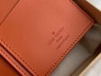 Louis Vuitton Brazza Wallet LV AEROGRAM in Orange - Men - Small Leather Goods M81153