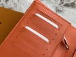 Louis Vuitton Brazza Wallet LV AEROGRAM in Orange - Men - Small Leather Goods M81153