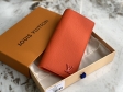 Louis Vuitton Brazza Wallet LV AEROGRAM in Orange - Men - Small Leather Goods M81153