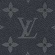 Louis Vuitton Alpha Wearable Wallet Monogram Eclipse Canvas in Grey - Men - Bags M81260