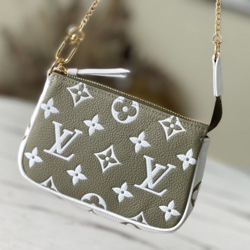 Louis Vuitton Mini Pochette Accessoires Monogram Empreinte Leather - Women - Small Leather Goods M81284