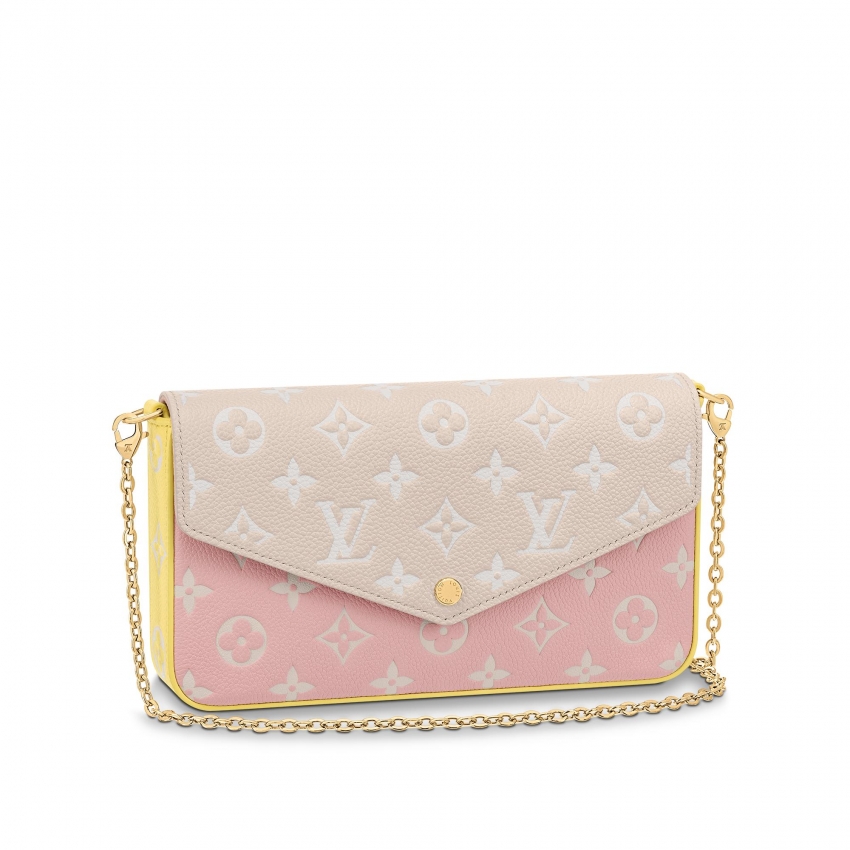 Louis Vuitton Félicie Pochette Monogram Empreinte Leather - Women - Small Leather Goods M81359