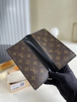 Louis Vuitton Monogram Macassar Canvas Tanon Wallet M93800