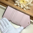 Louis Vuitton Damier Ebene Canvas Zoé Wallet N60167 Rose Ballerine Pink