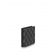 Louis Vuitton Multiple Wallet Damier Infini Leather in Grey - Men - Small Leather Goods N60186