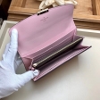Louis Vuitton Damier Ebene Canvas Croisette Wallet N60215 Magnolia Pink