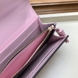 Louis Vuitton Damier Ebene Canvas Croisette Wallet N60215 Magnolia Pink