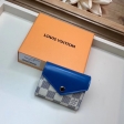Louis Vuitton Damier Azur Canvas Zoé Wallet N60219 Bleuet Blue