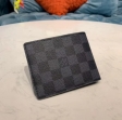 Louis Vuitton Damier Graphite Canvas Multiple Wallet N60303 Grey