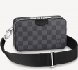 Louis Vuitton Damier Graphite Canvas Alpha Wearable Wallet N60418