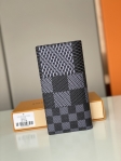 Louis Vuitton Brazza Wallet Damier Graphite Canvas in Black - Men - Small Leather Goods N60436