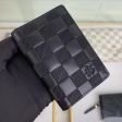 Louis Vuitton Damier Infini Leather Pocket Organiser Wallet N63197 Onyx