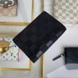 Louis Vuitton Damier Infini Leather Pocket Organiser Wallet N63197 Onyx