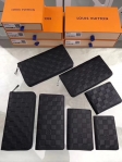 Louis Vuitton Damier Infini Leather Pocket Organiser Wallet N63197 Onyx