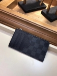 Louis Vuitton Damier Ebene Canvas Coin Card Holder N64038