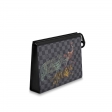 Louis Vuitton Pochette Voyage Mm Damier Graphite Canvas in Multicolor - Men - Travel N64605