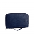 Louis Vuitton Zippy XL Wallet Crocodilien Mat in Blue - Men - Small Leather Goods N93081