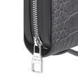 Louis Vuitton Zippy XL Wallet Crocodilien Mat in Anthracite - Men - Small Leather Goods N94707