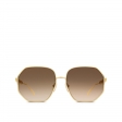 Louis Vuitton My LV Chain Round Sunglasses S00 Gold - Women - Accessories Z1650E Z1650W
