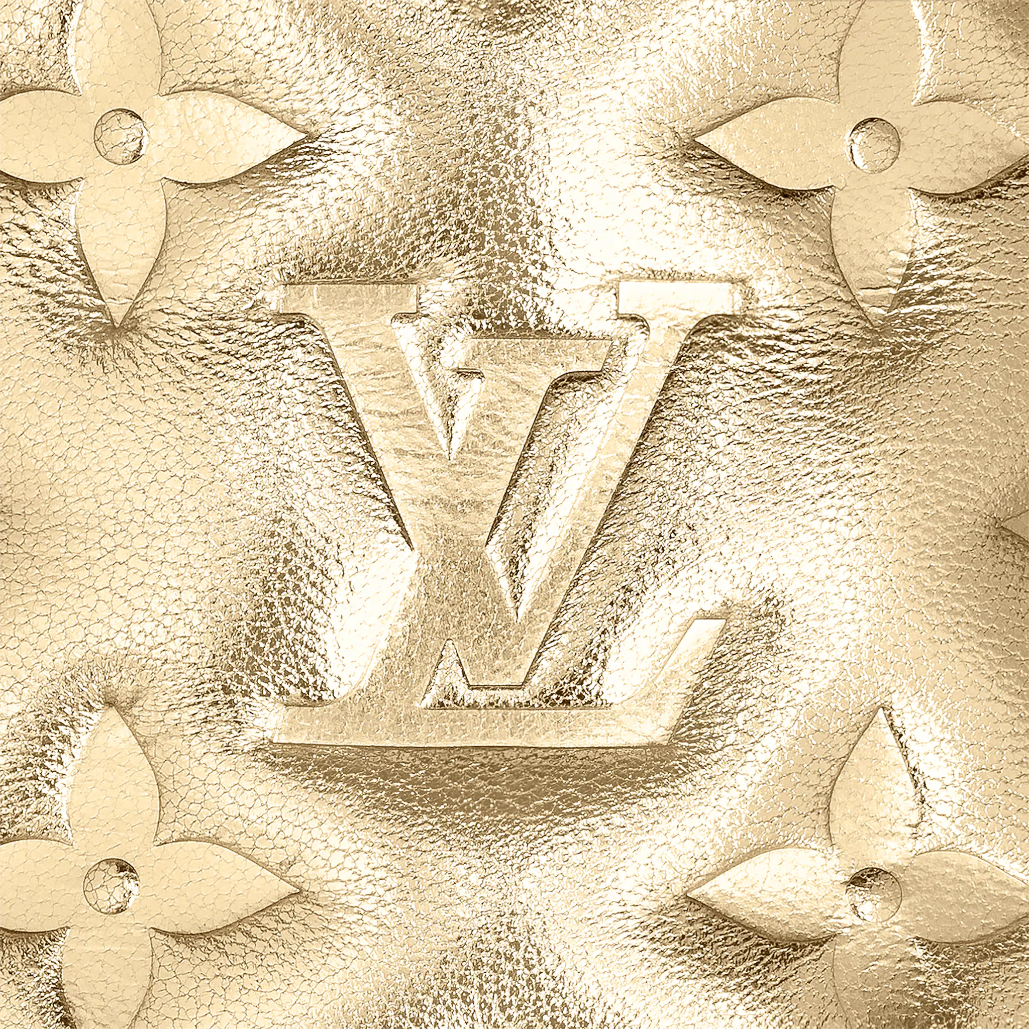 Louis Vuitton Revival Flat Mule Women in Gold - Shoes 1A8QS5