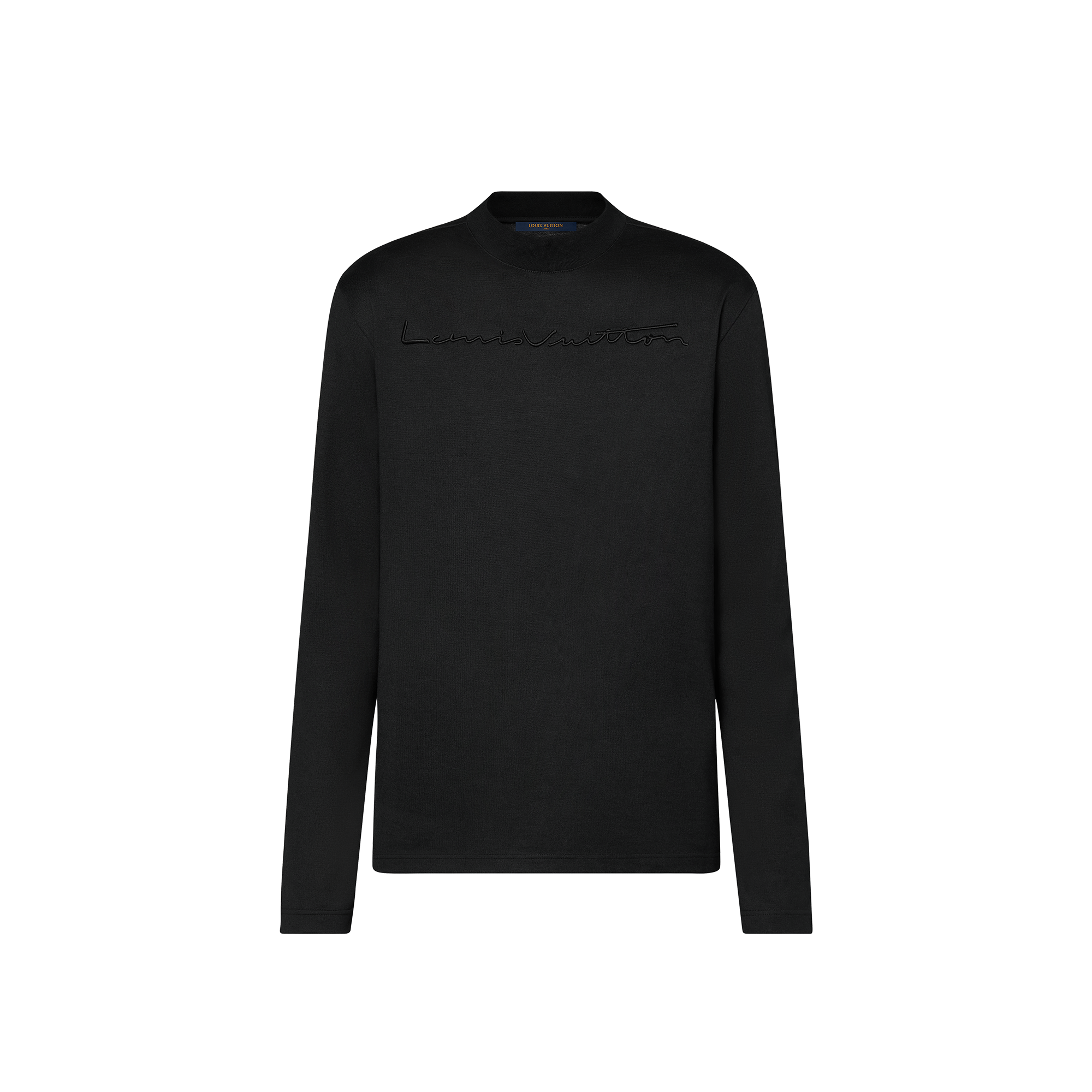Louis Vuitton LV 3D Embroidered Long-Sleeved Tshirt - Men - Ready-to-Wear 1AATBC L