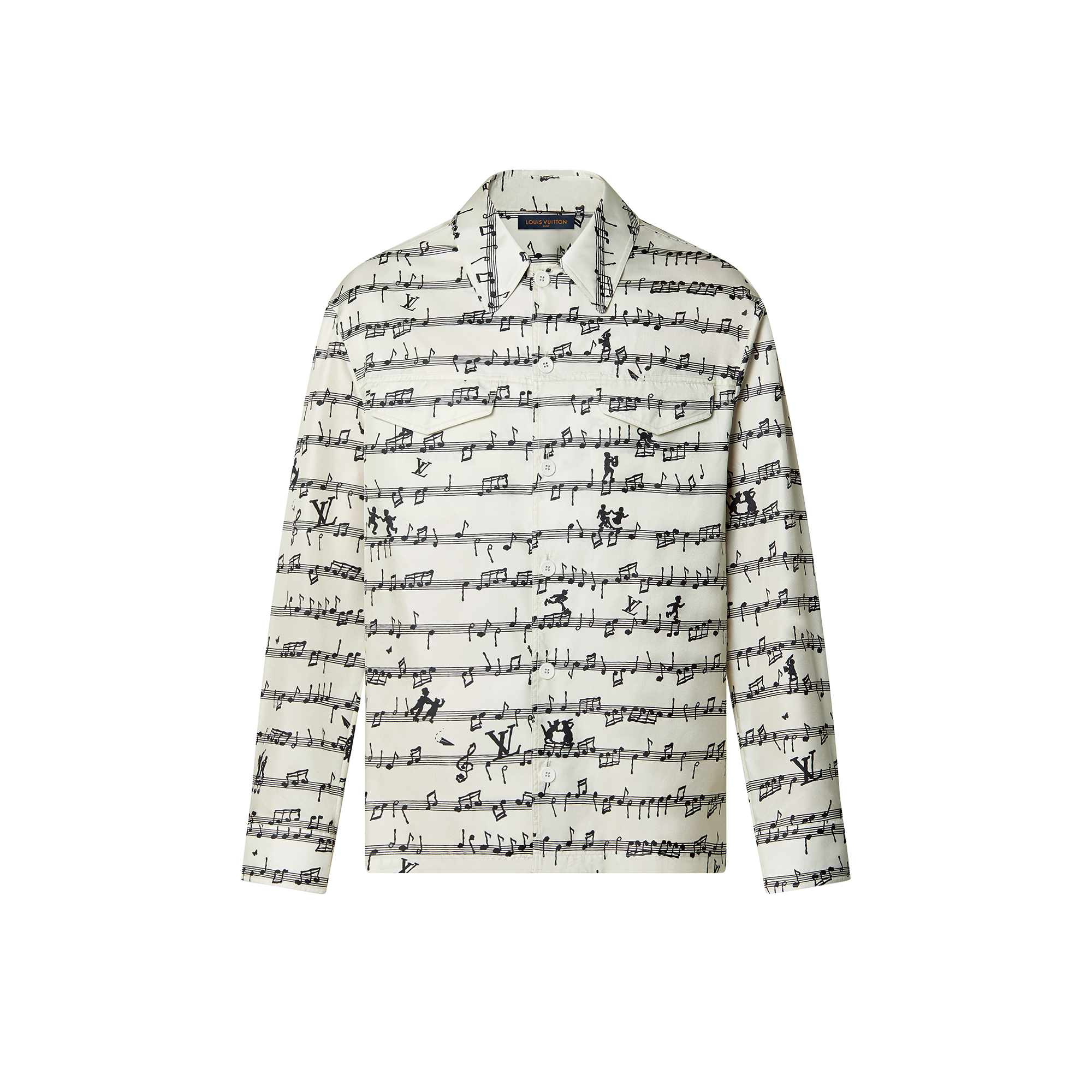 Louis Vuitton Military Silk Shirt - Men - Ready-to-Wear 1AATIH L