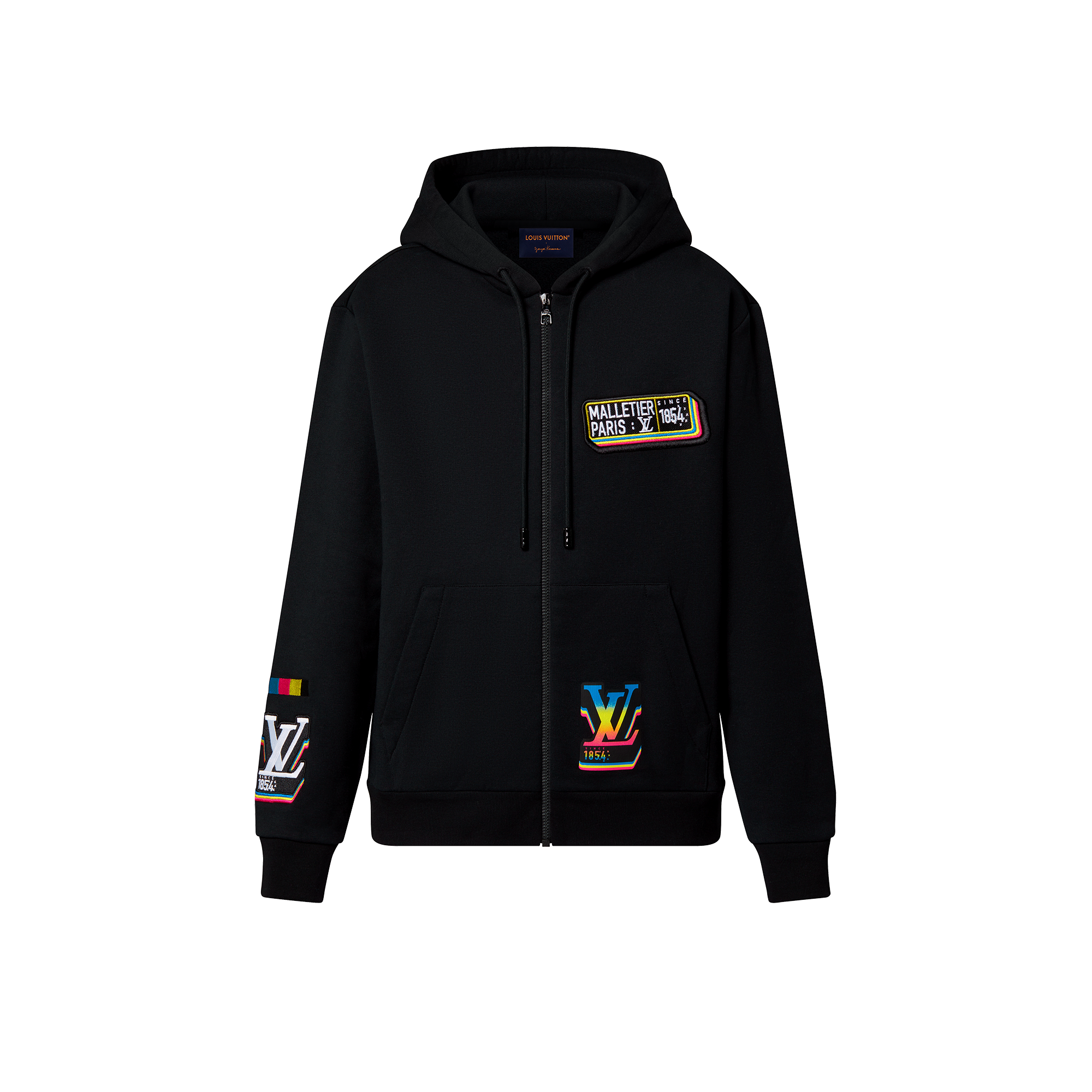 Louis Vuitton LV Jazz Multi Logo Hoodie - Men - Ready-to-Wear 1AATM6 M